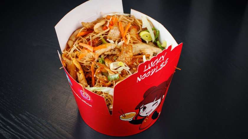 Chicken Rice Noodles Small Portion