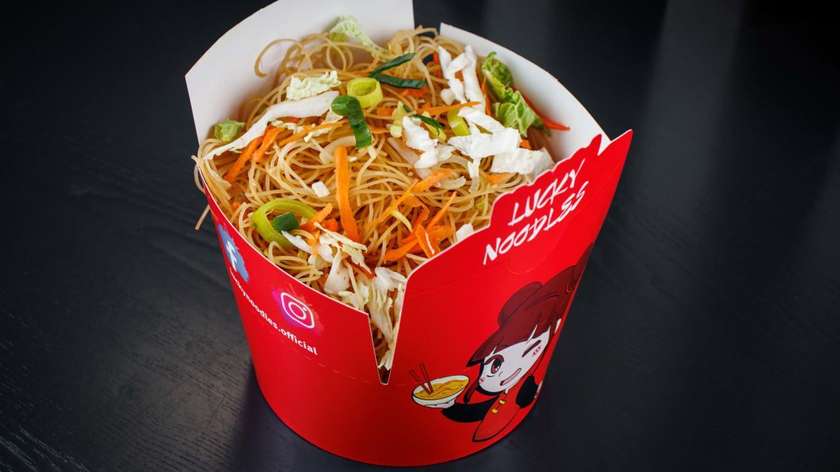 Rice Noodles with Vegetables Large Portion