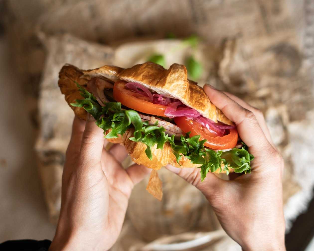Ham and Cheese Sandwich
