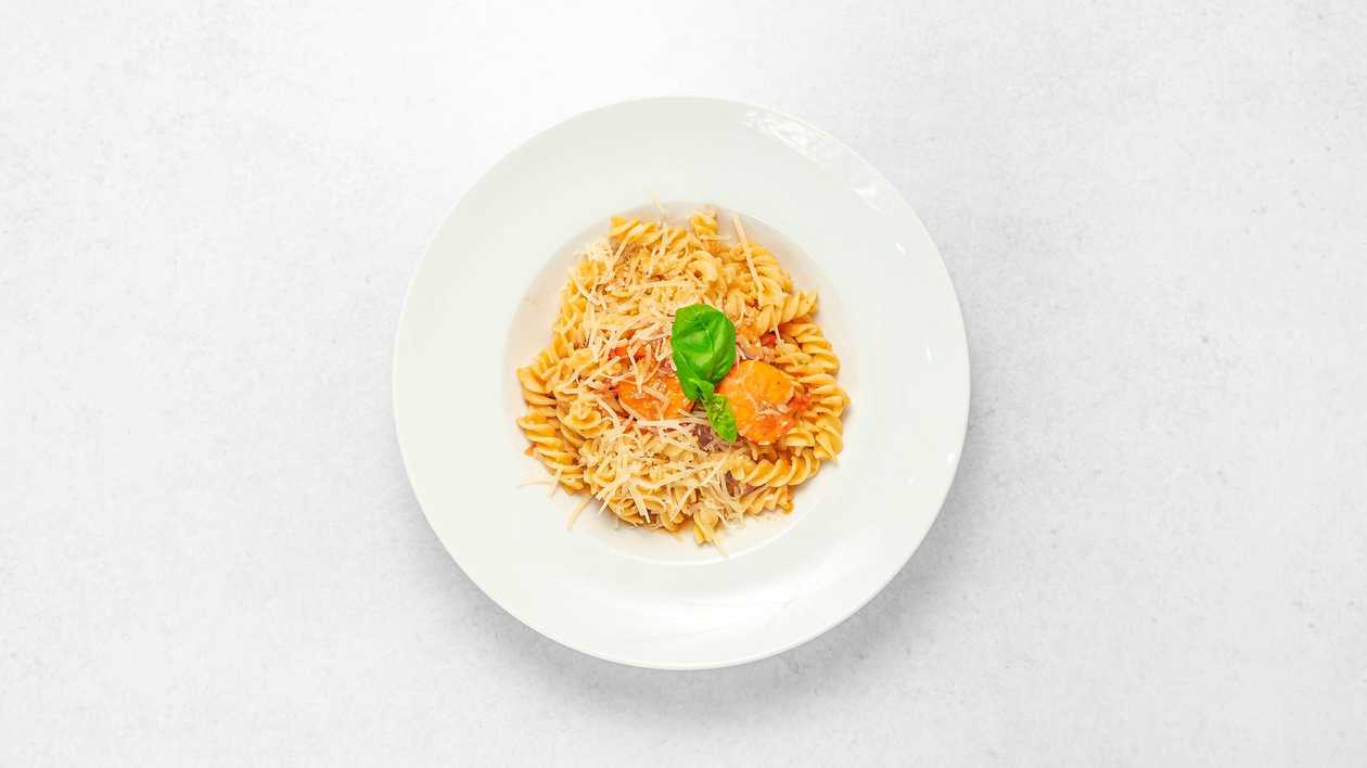 Scampi pasta