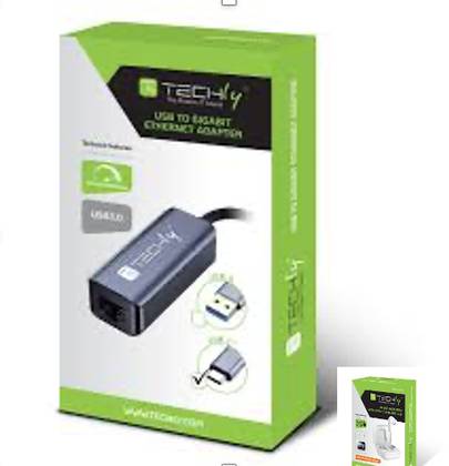 TECHLY USB TO GIGABIT ETHERNET ADAPTER