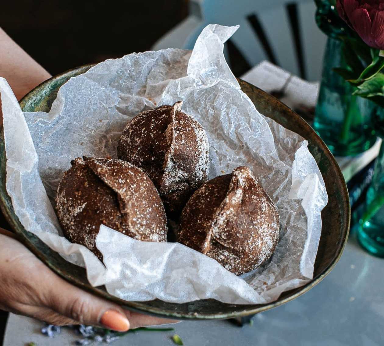 Rye Meat Bun with Jalapeño, 90 g