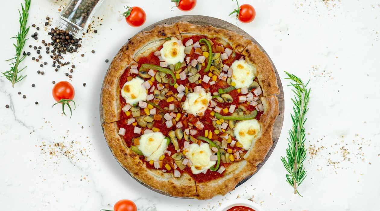 Grilled Chicken Pizza
