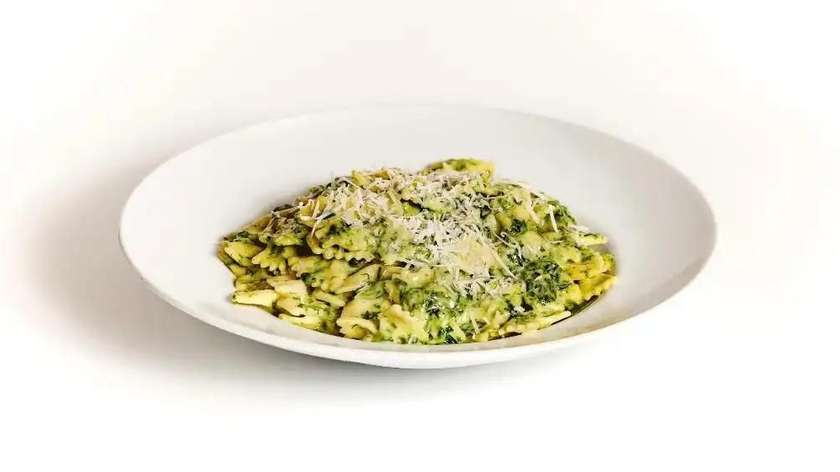 Pasta szpinakowa.