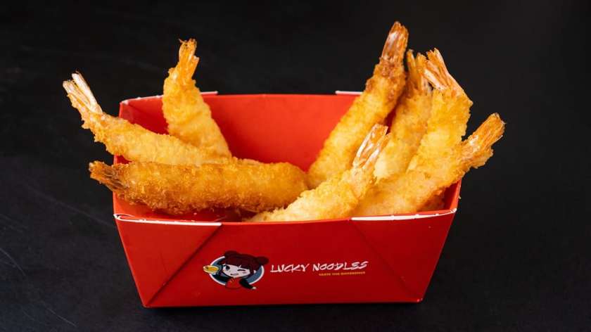 Shrimps in Crust and Sweet Spicy Sauce