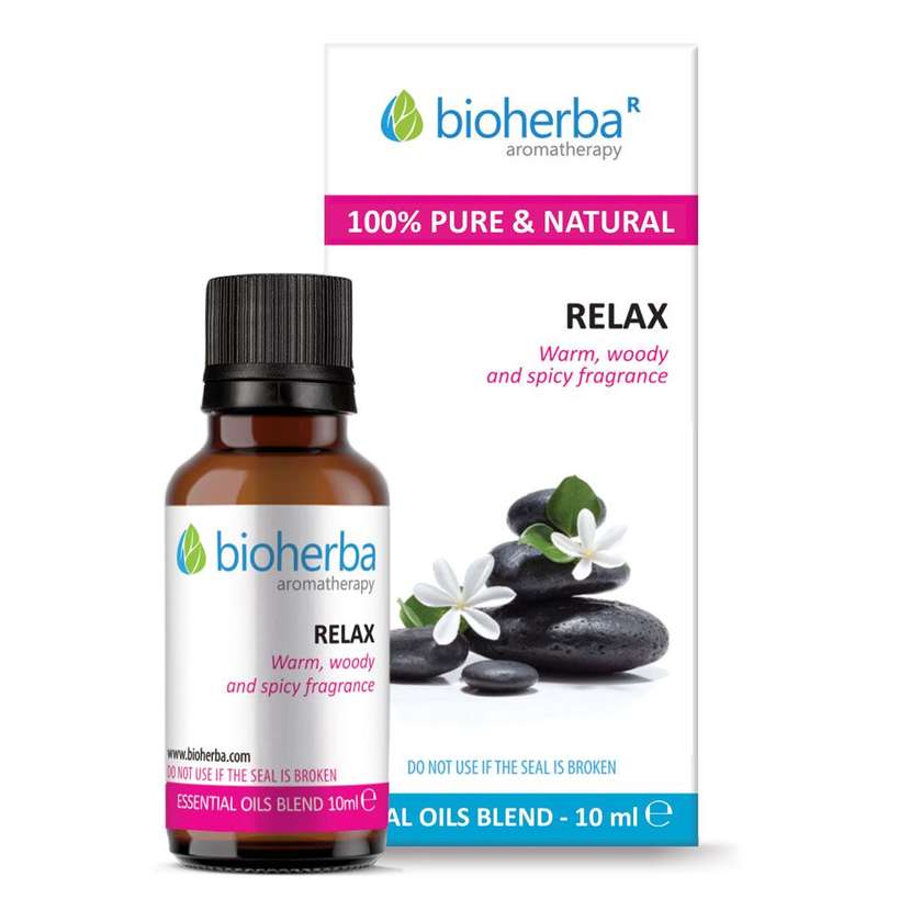 9992651 Aroma Composition "Relax" Essential Oils 10Ml Bioherba"