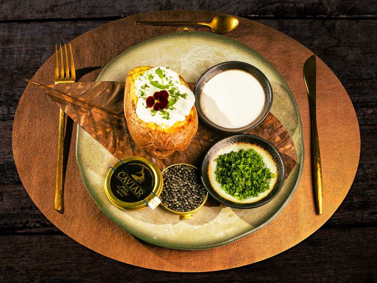 Caviar Crispy Potato