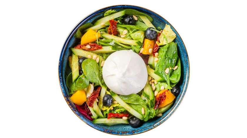 Salotos su BURRATA