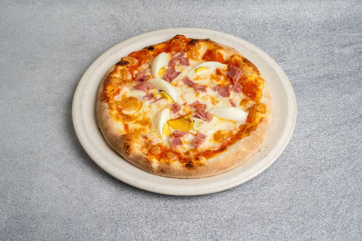 Kids Pizza Eggs & Ham