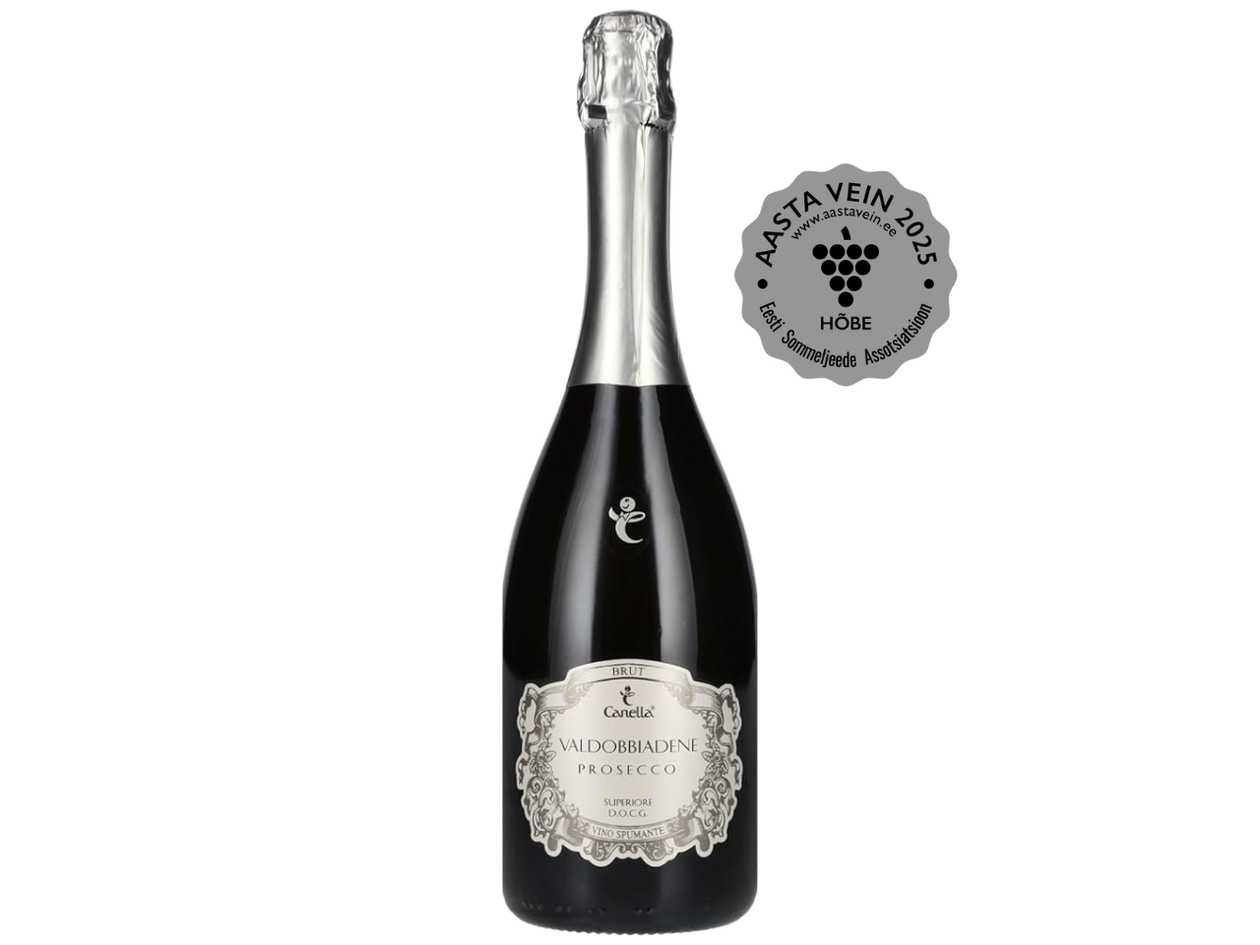 Canella Prosecco Superiore di Valdobbiadene Brut, Italy, 0,75 l