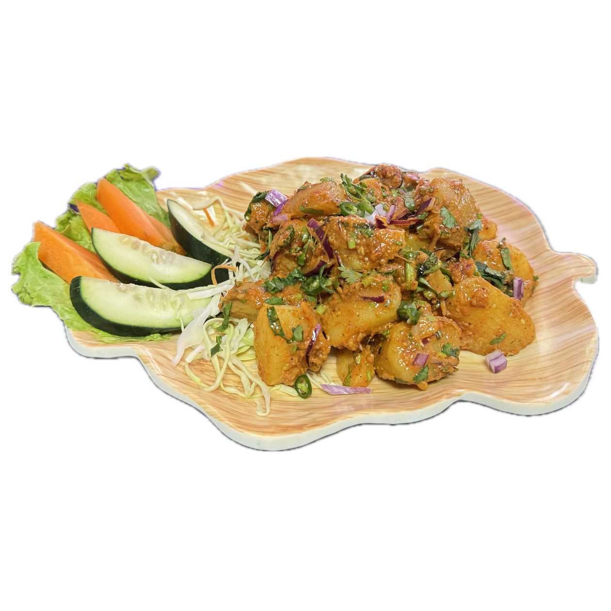 Aloo Sadheko