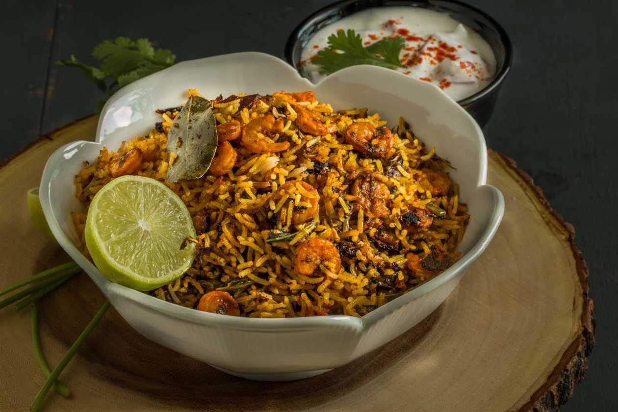 Prawn Biryani