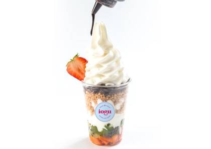 Yogurt Mix with Seasonal Fruit Topping