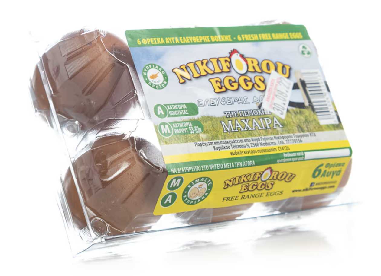 Eggs- Medium 53-63Gr X6 PCS