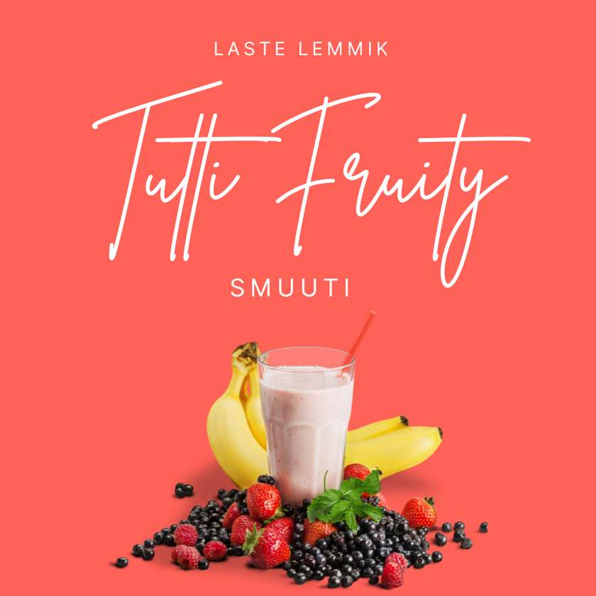 Tutti Fruity Smoothie. Children's favorite. 450 ml.
