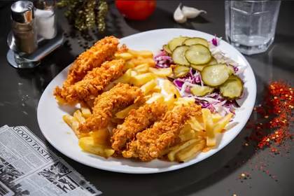 Crispy strips menu