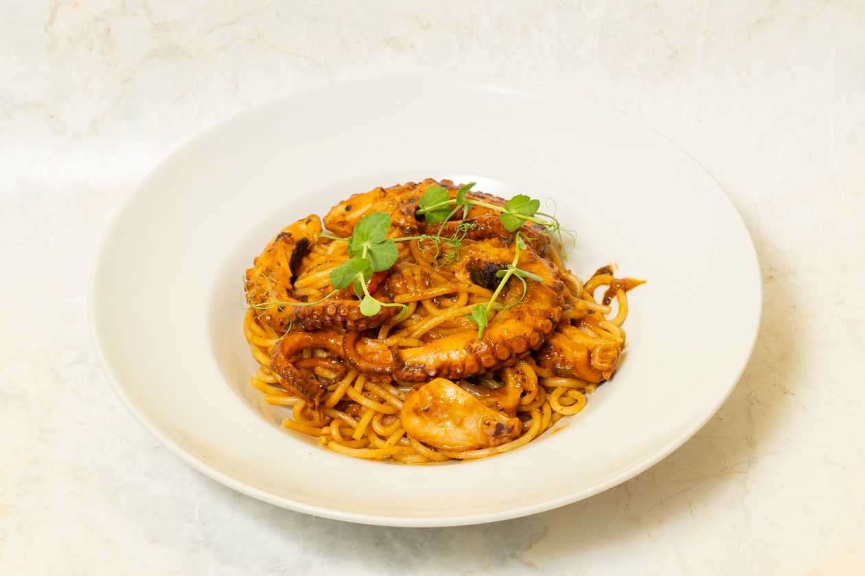 Octopus Linguine