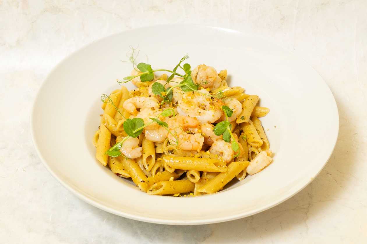 Prawn And Pistachio Orecchiette