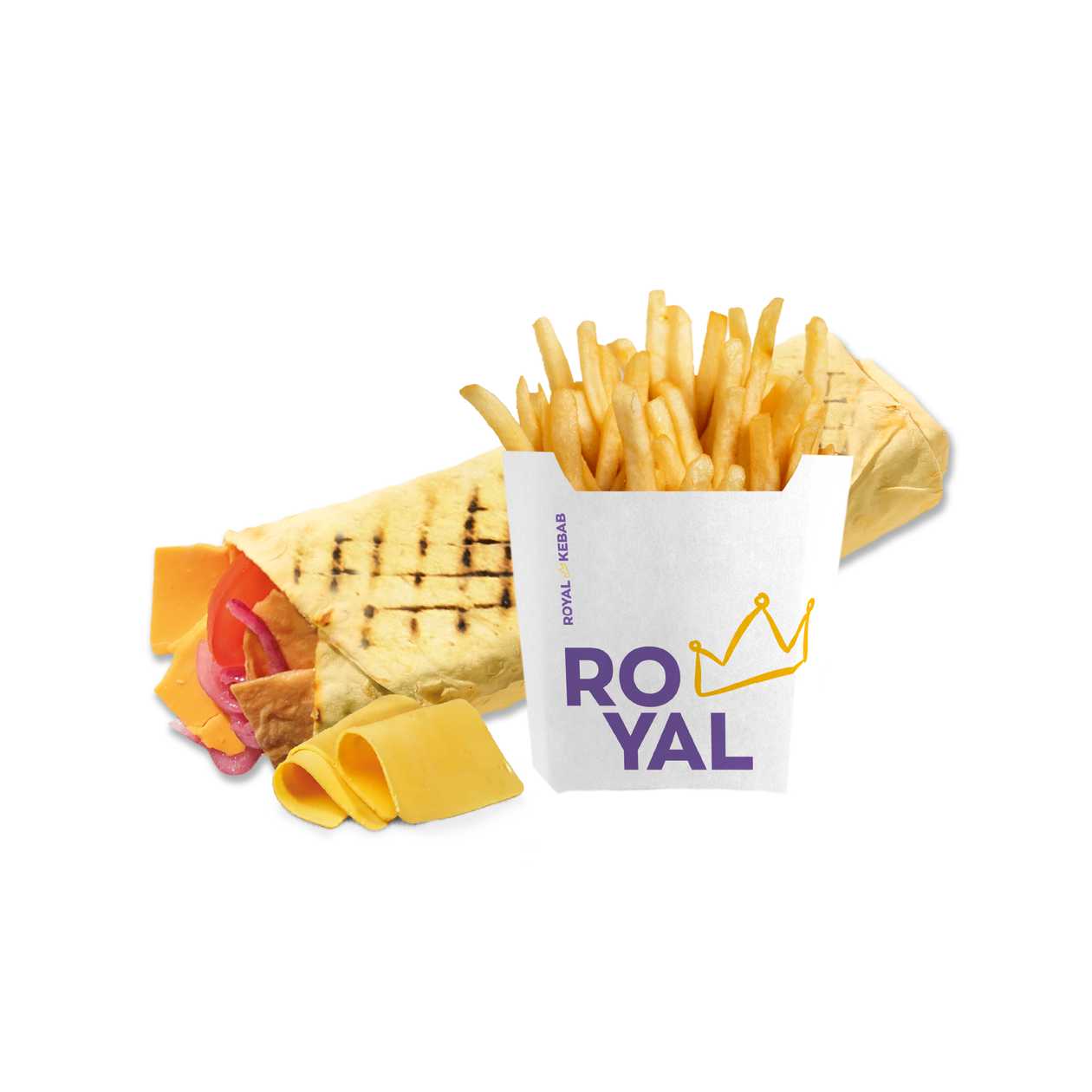 Cheese Roll + Фрі (маленька)