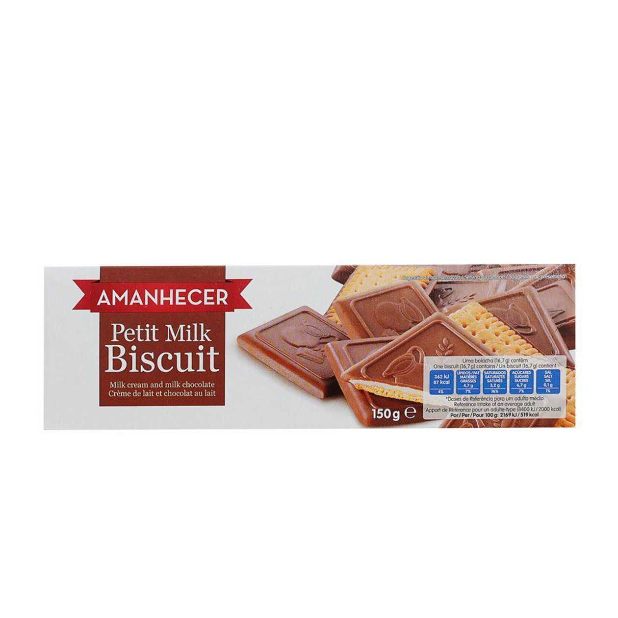 Bolachas Petit Biscuit Leite Amanhecer 150 gr