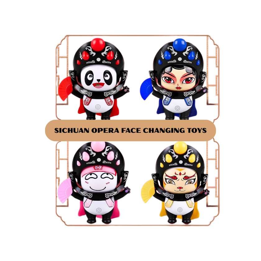 Sichuan Opera игрушка меняющая лицо