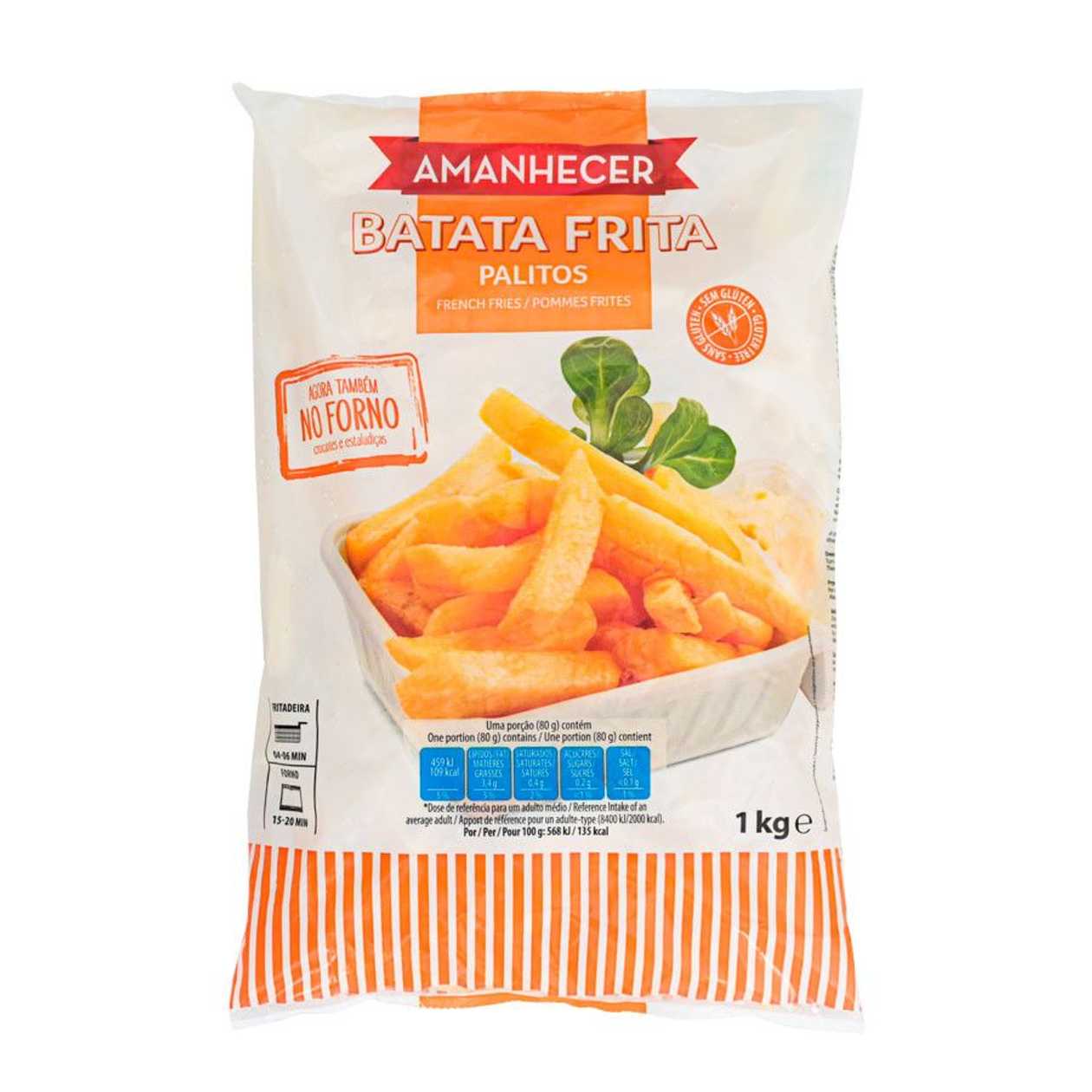 Batata Palitos Amanhecer 1 kg
