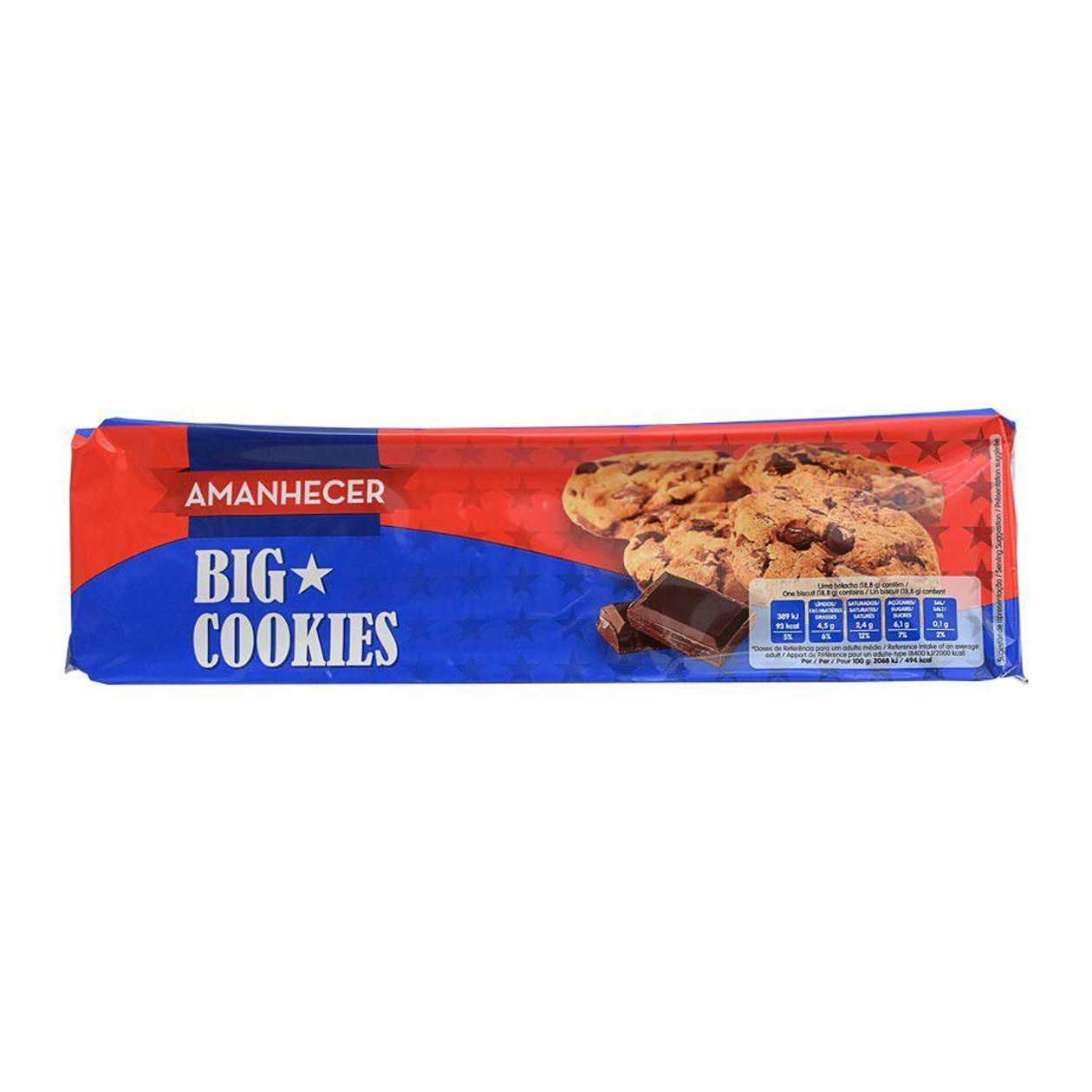 Bolachas Big Cookies Amanhecer 225 gr