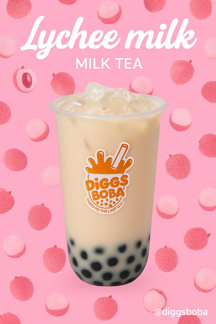 Lychee Milk Tea