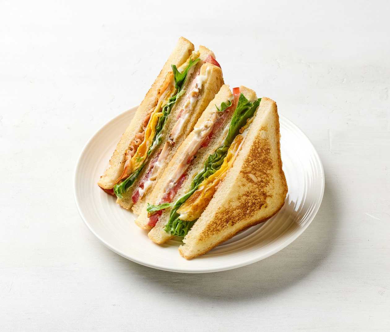 Chicken Mayonnaise Slice Sandwich