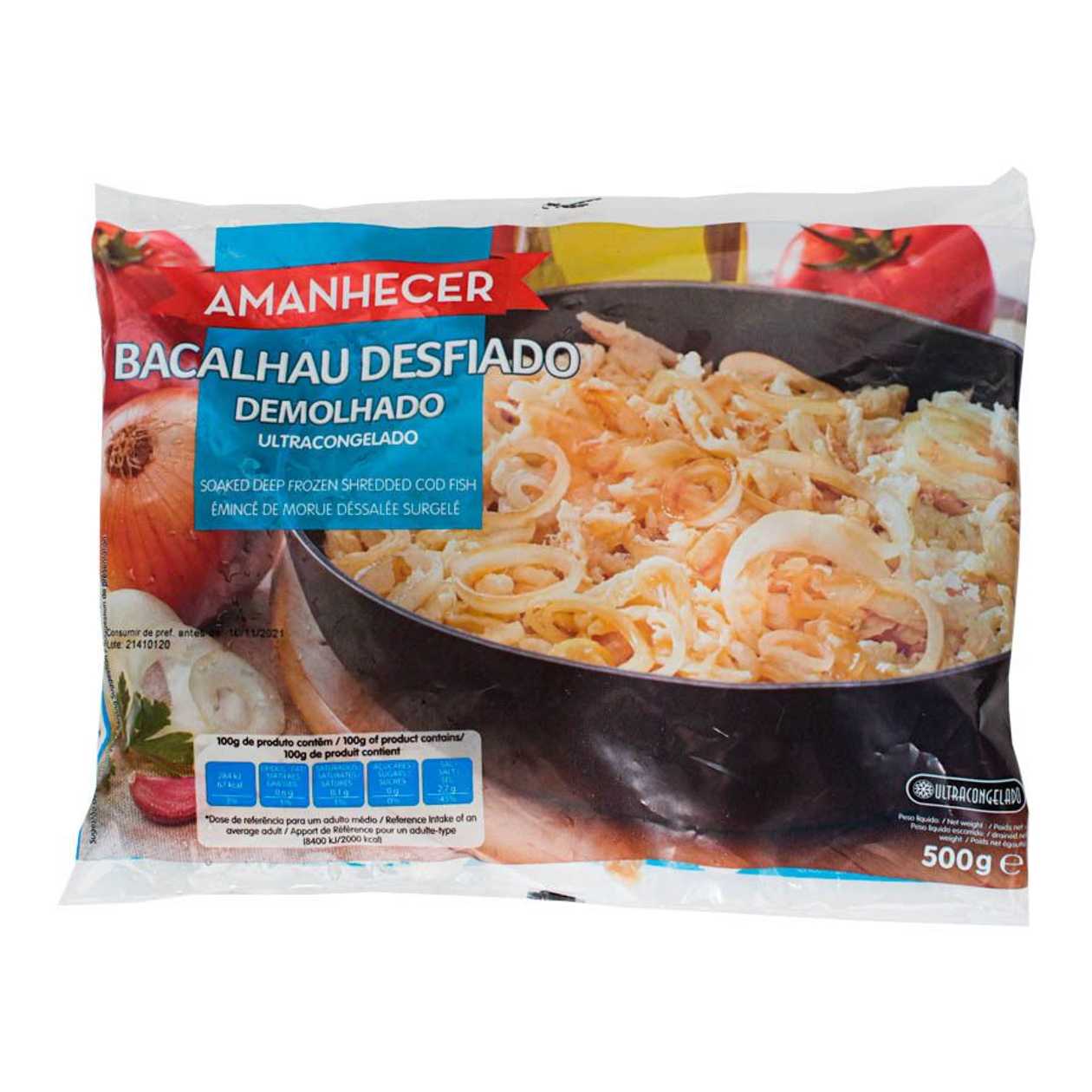 Bacalhau Desfiado Amanhecer 500 gr