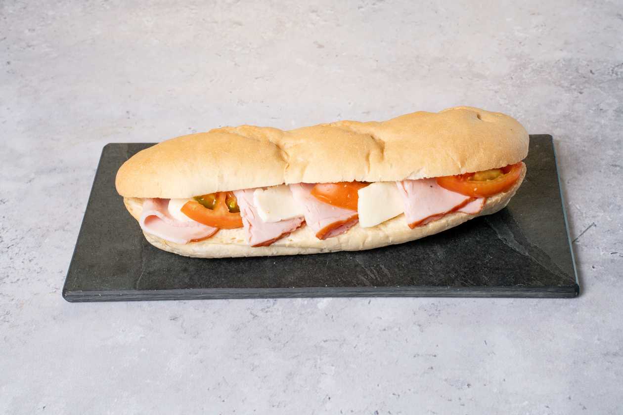 Lountza Halloumi Baguette