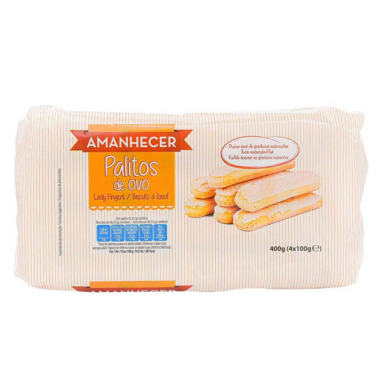 Palitos De Ovo Amanhecer 400 gr