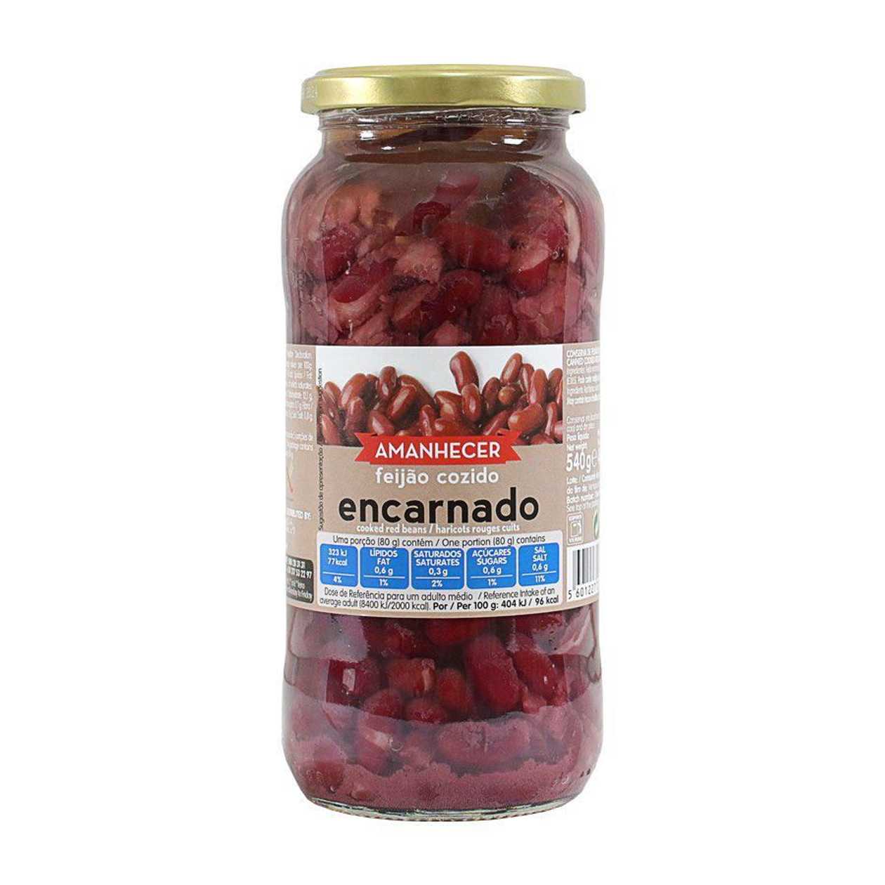 Feijão Encarnado Amanhecer 540 gr