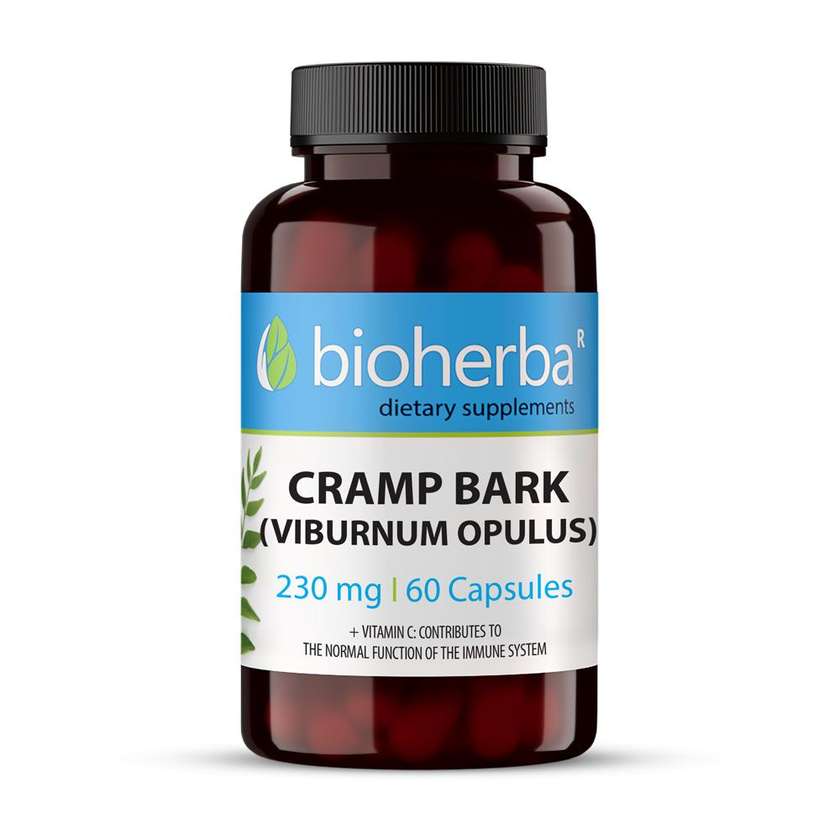9993662 Cramp Bark, 230 mg, 60 Capsules, Bioherba