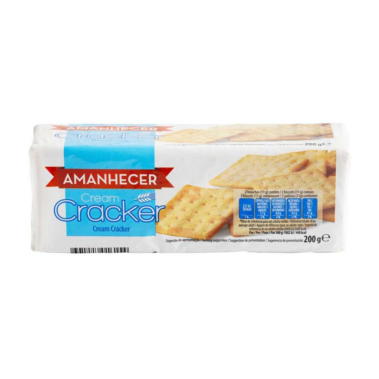 Bolachas Cream Cracker Amanhecer 200 gr