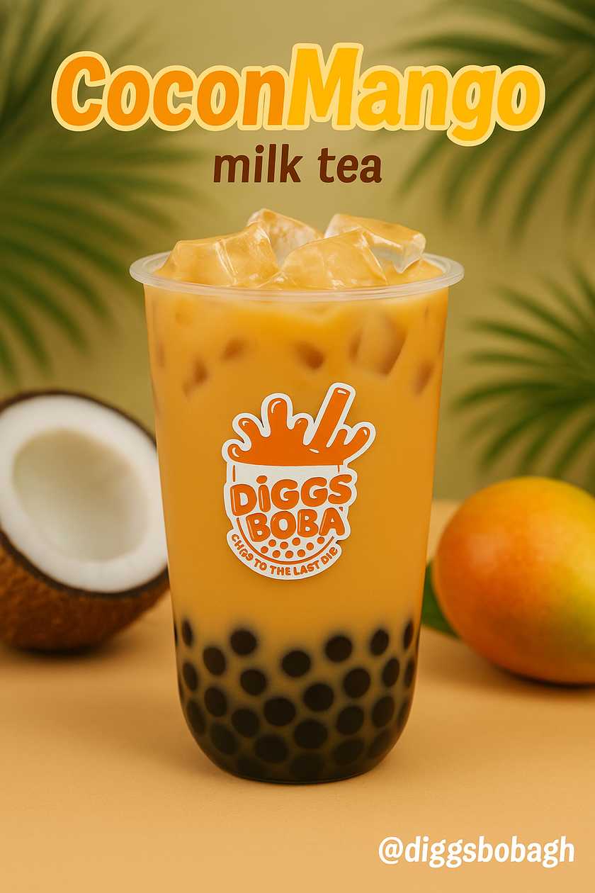 CoconMango Milk Tea