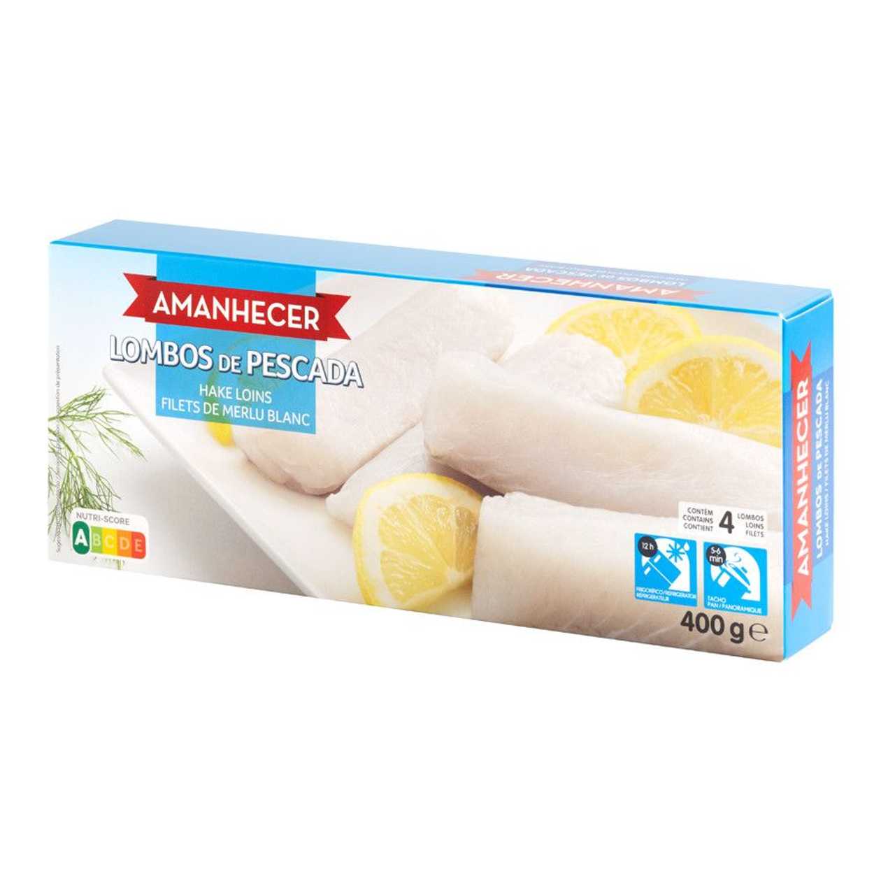 Pescada Lombos Amanhecer 400 gr