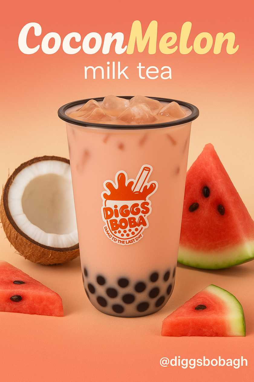 CoconMelon Milk Tea