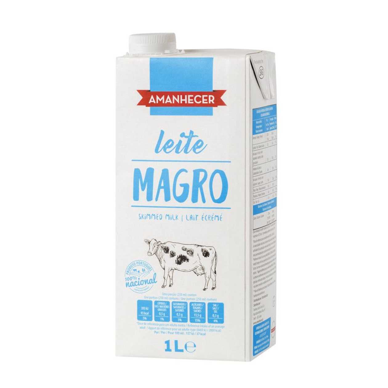 Leite Magro Amanhecer 1 lt
