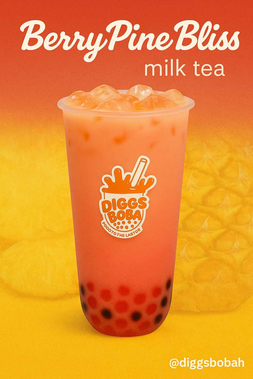 Copy of BerryPine Bliss Milk Tea