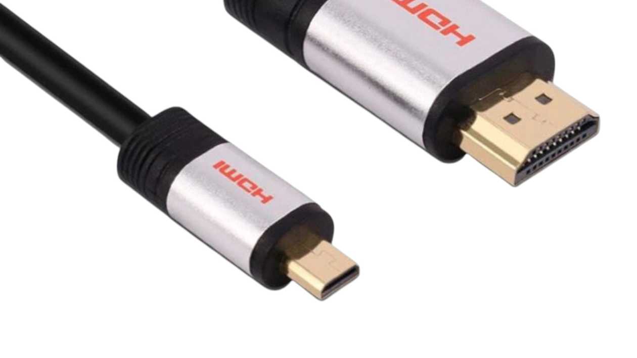 Micro hdmi to hdmi cable 2m.