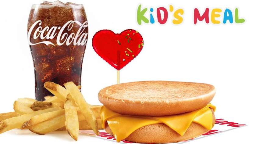 Kids meal Kids toast