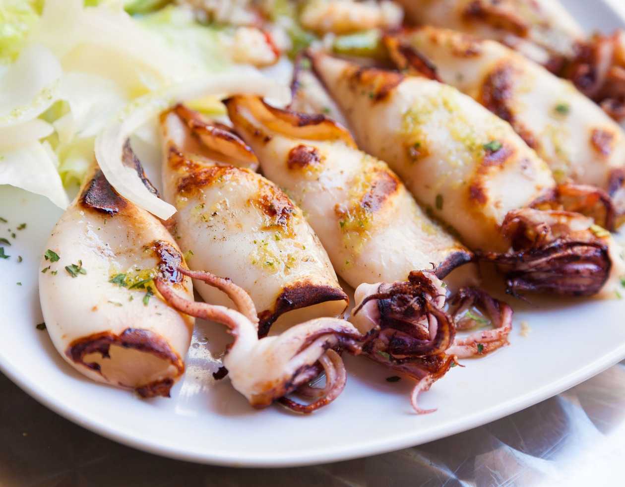 Grilled Kalamari