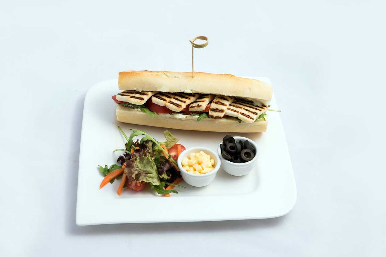 Lountza Halloumi Panini Sandwich