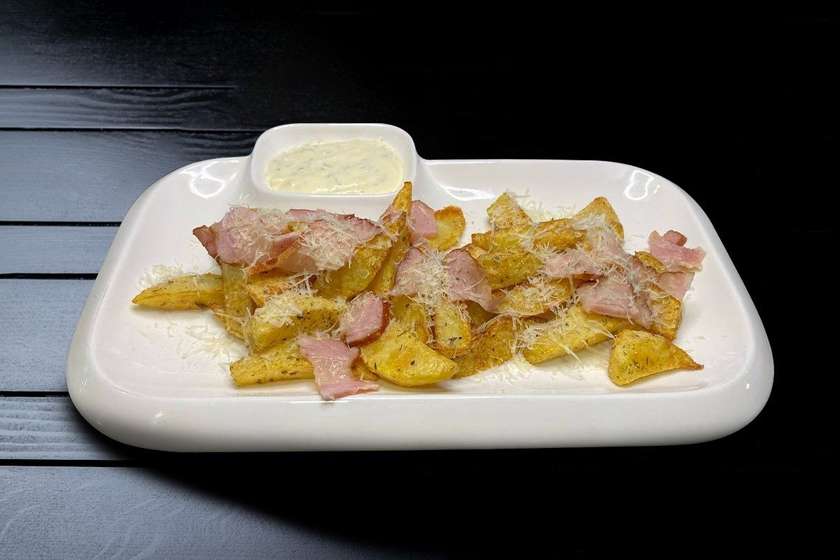 Картопля з беконом