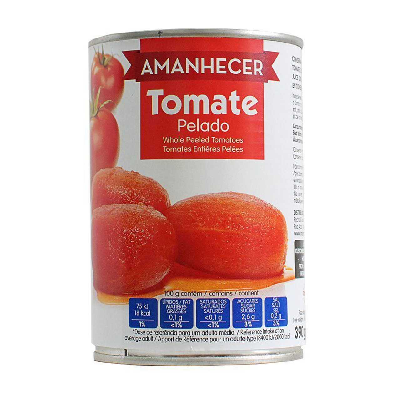 Tomate Pelado Amanhecer 390 gr