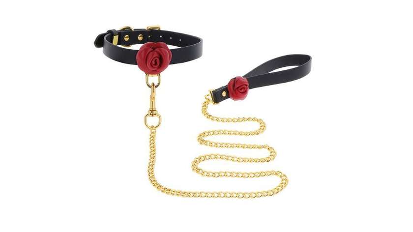TABOOM Wild Roses Collar & Leash