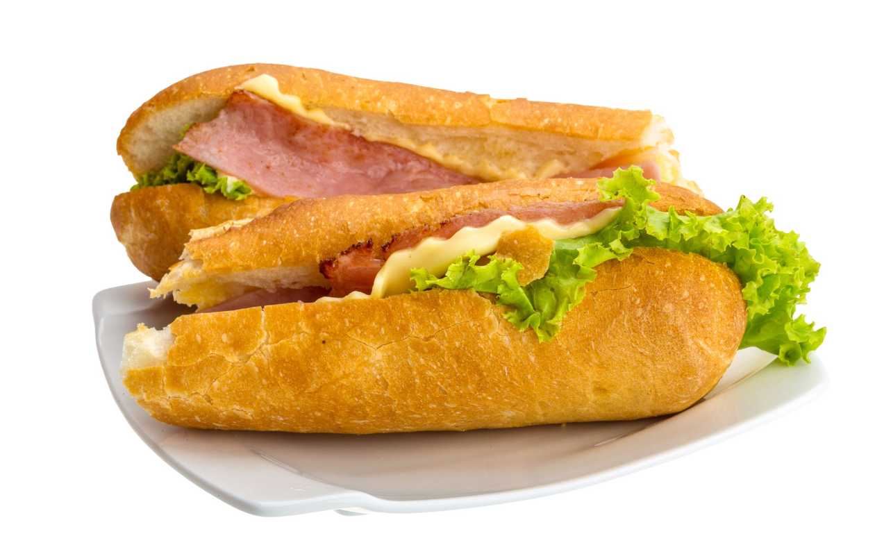 Baguette Ham & Cheese Sandwich