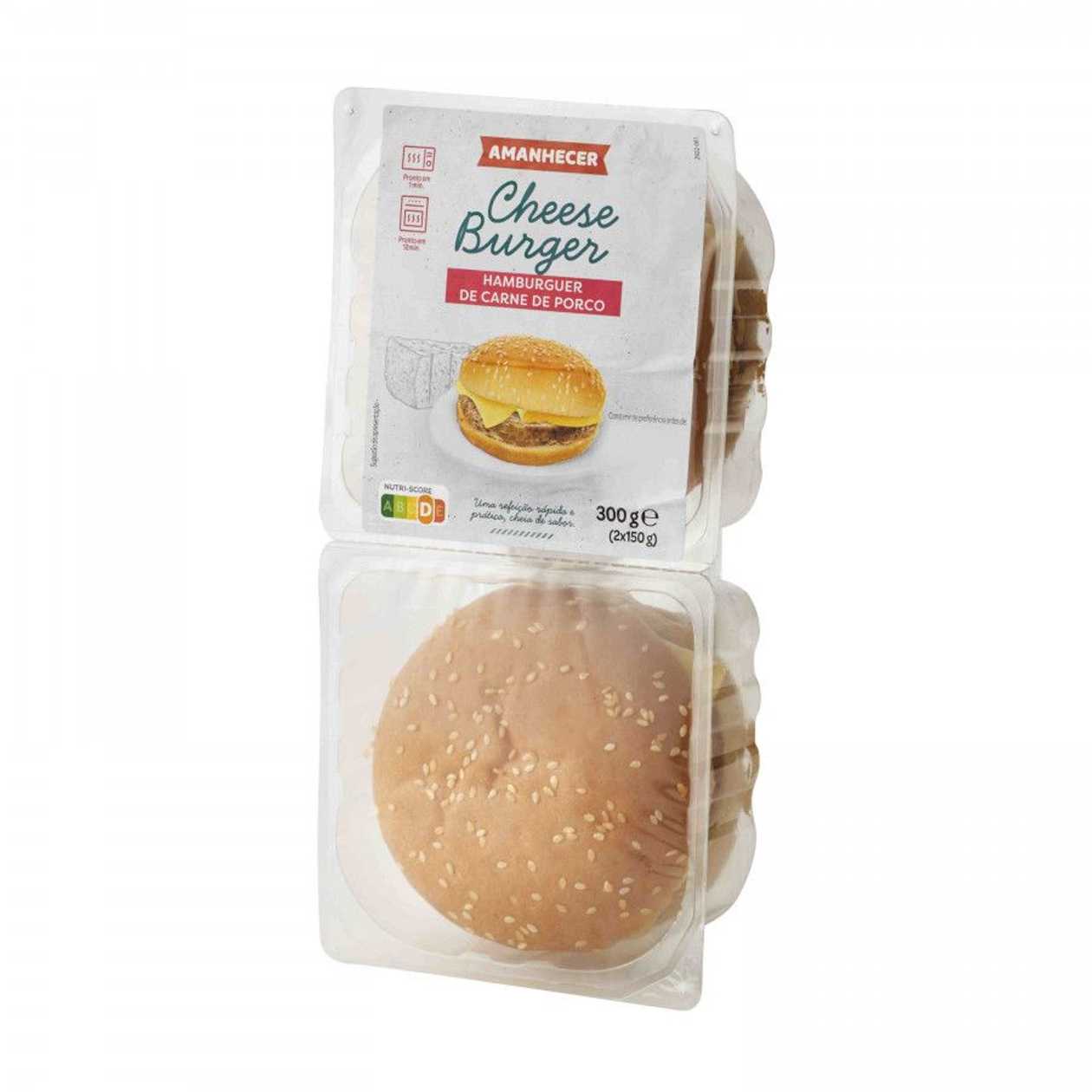 Cheeseburguer Amanhecer 2 x 150 gr