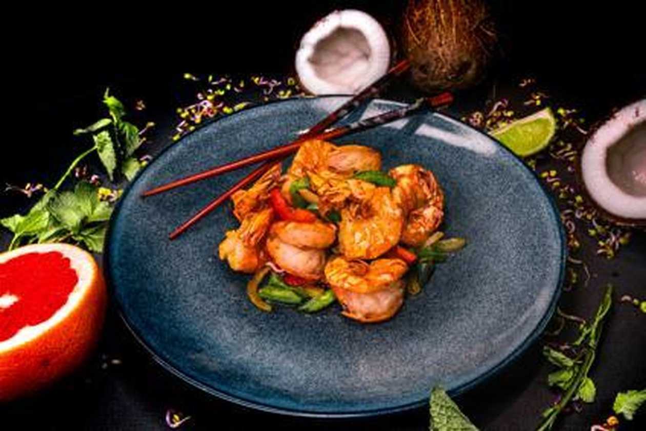 5-Spice Shrimp